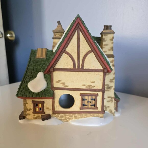 EUC Dept 56 Dickens Village Series "Leacock Poulterer" Vintage 1997 - Picture 5 of 11